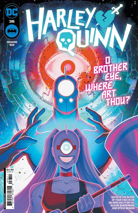 HARLEY QUINN #36 CVR A SWEENEY BOO Signed by Sweeney Boo w/COA