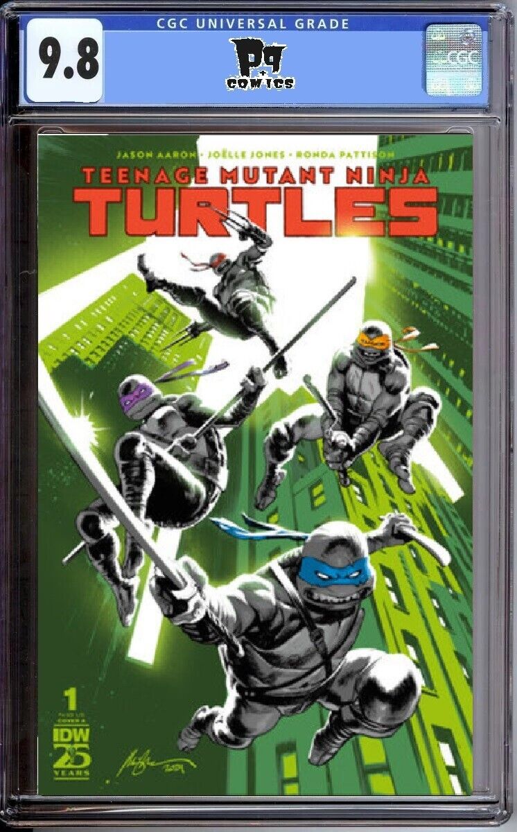 TEENAGE MUTANT NINJA TURTLES #1 IDW CVR A ALBUQUERQUE 2024 CGC 9.8 PRESALE
