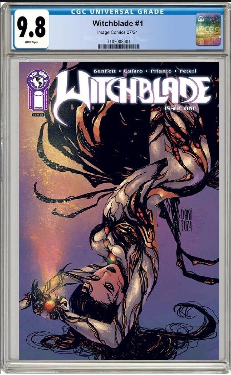 WITCHBLADE #1 IMAGE 1:10 INC STRIPS AND SIMPSON VARIANT 2024 CGC 9.8 PRESALE
