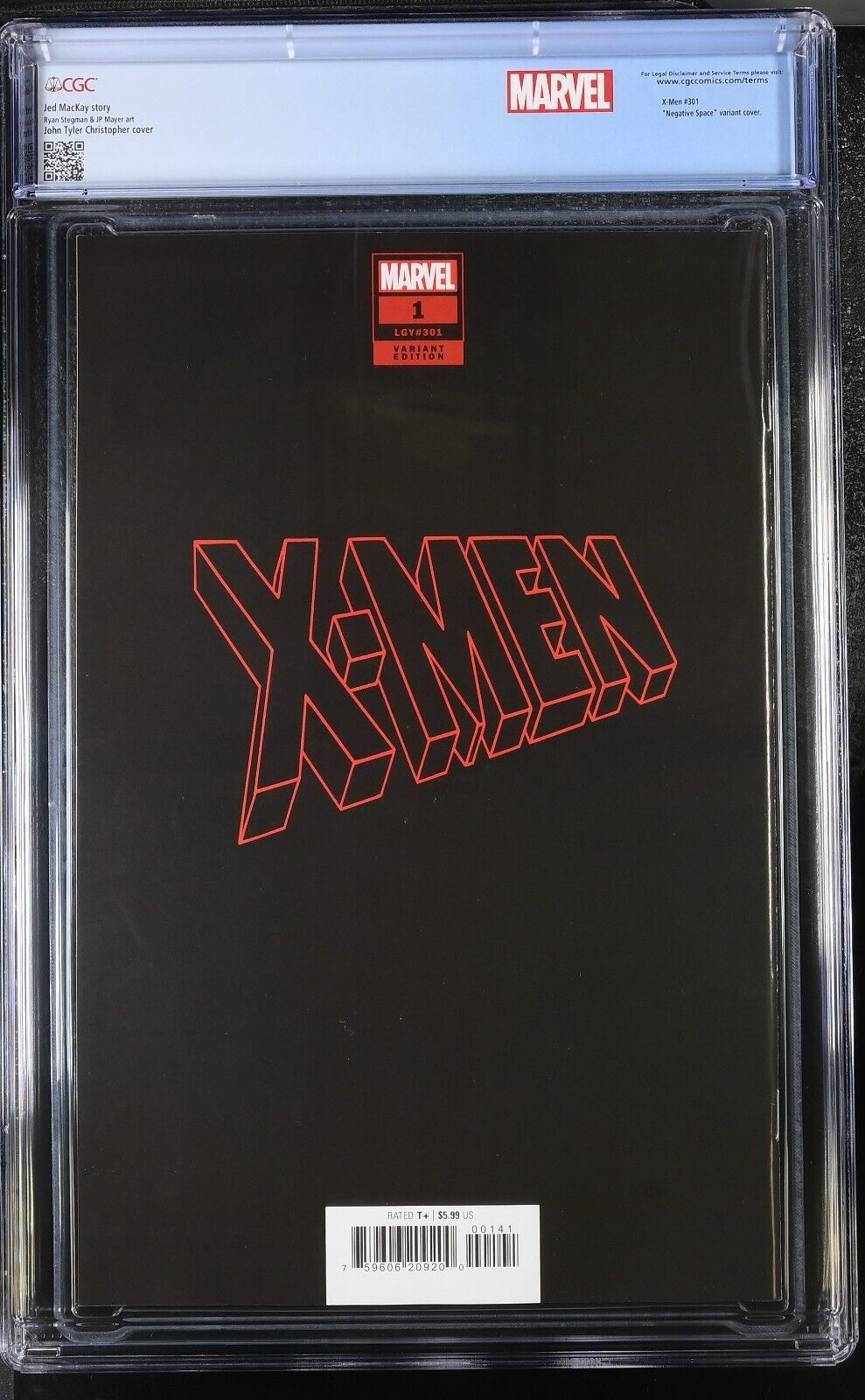X-MEN #1 MARVEL 2024 JOHN TYLER CHRISTOPHER VARIANT CGC 9.8 NM CUSTOM LABEL