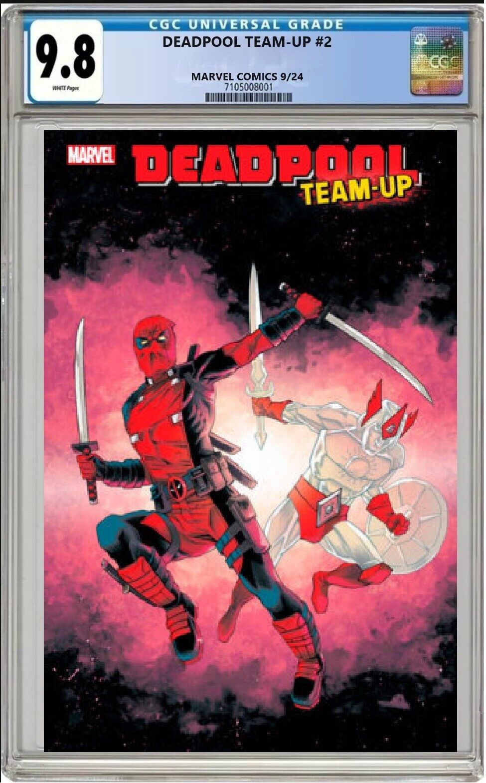 DEADPOOL TEAM-UP #2 MARVEL 2024 DECLAN SHELVEY VARIANT CGC 9.8 NM PRESALE