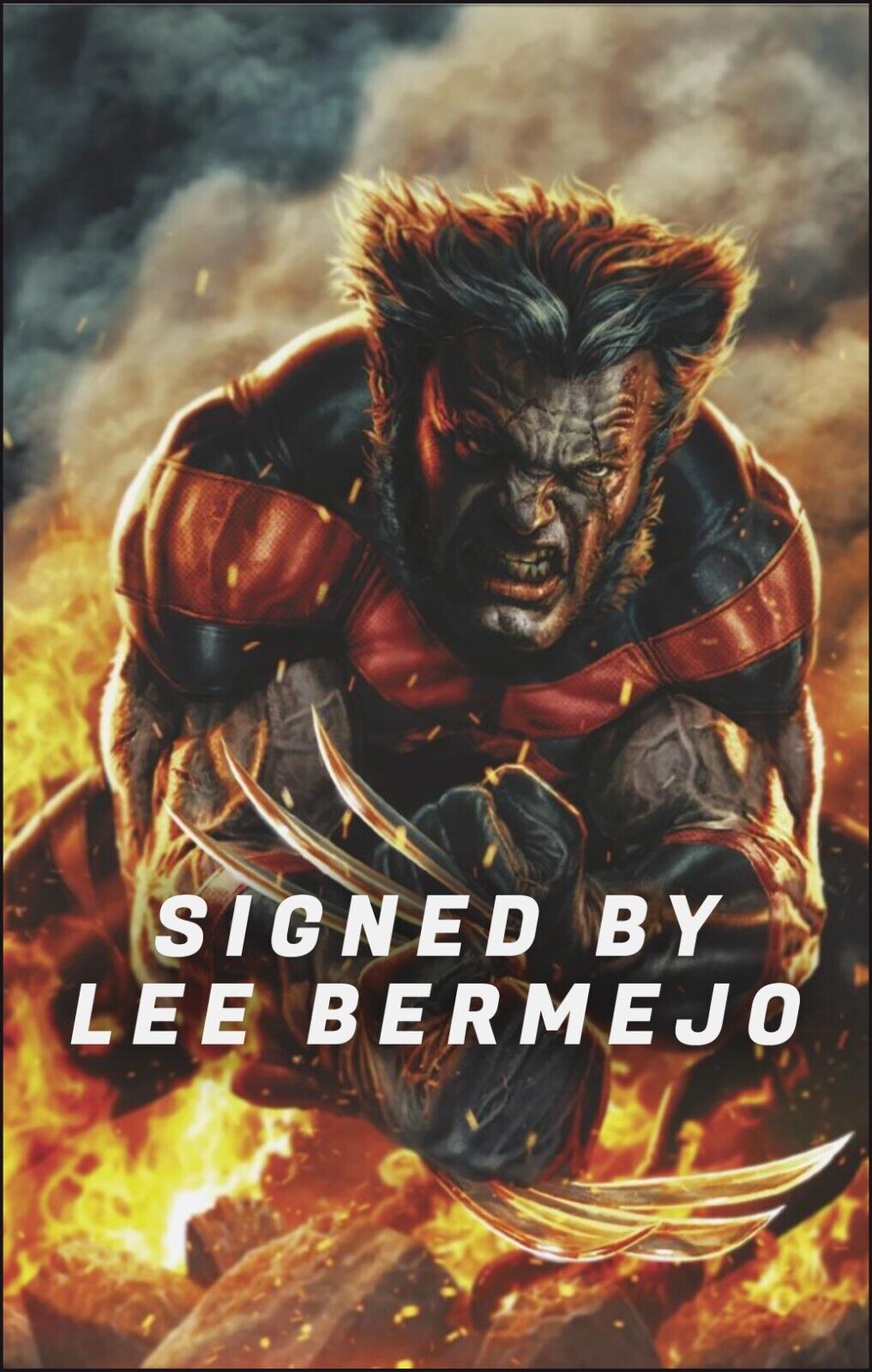 ULTIMATE WOLVERINE #1 CGC SS/RAW 1:100 BERMEJO SIGNED/REMARK PRESALE MEGACON NM