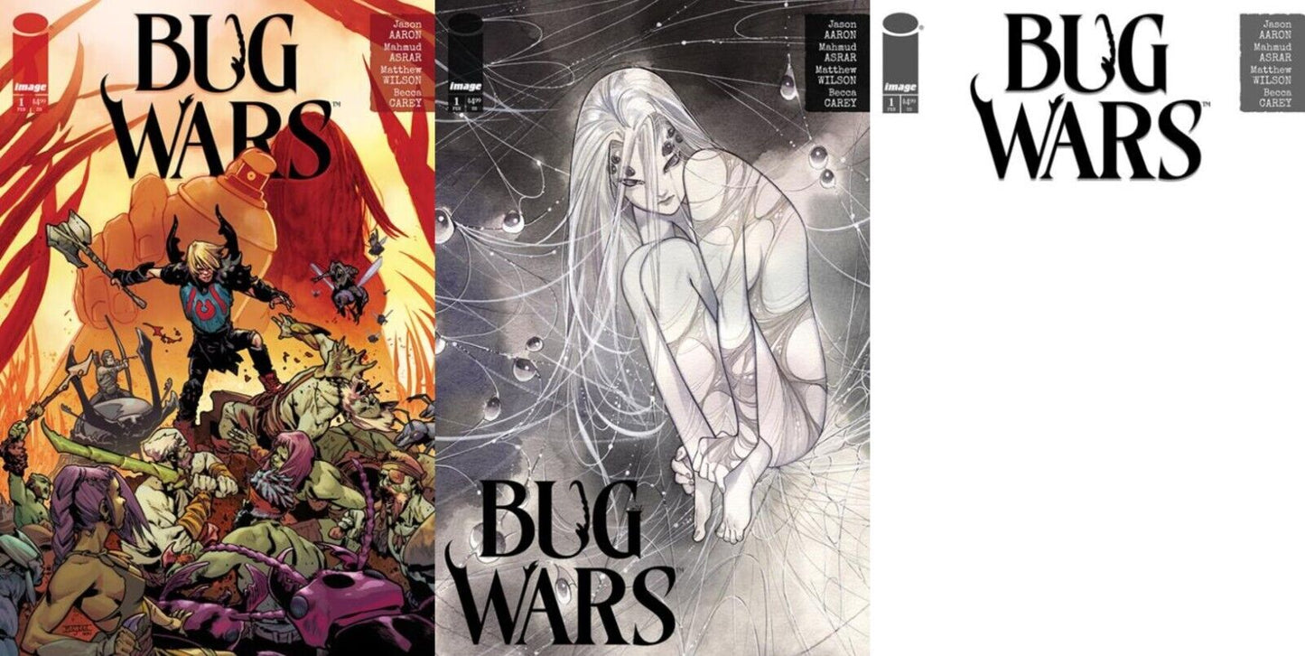 BUG WARS #1 COVER PICK/SET/VARIANTS A B C D E F 1:25 1:50 1:100 2/12