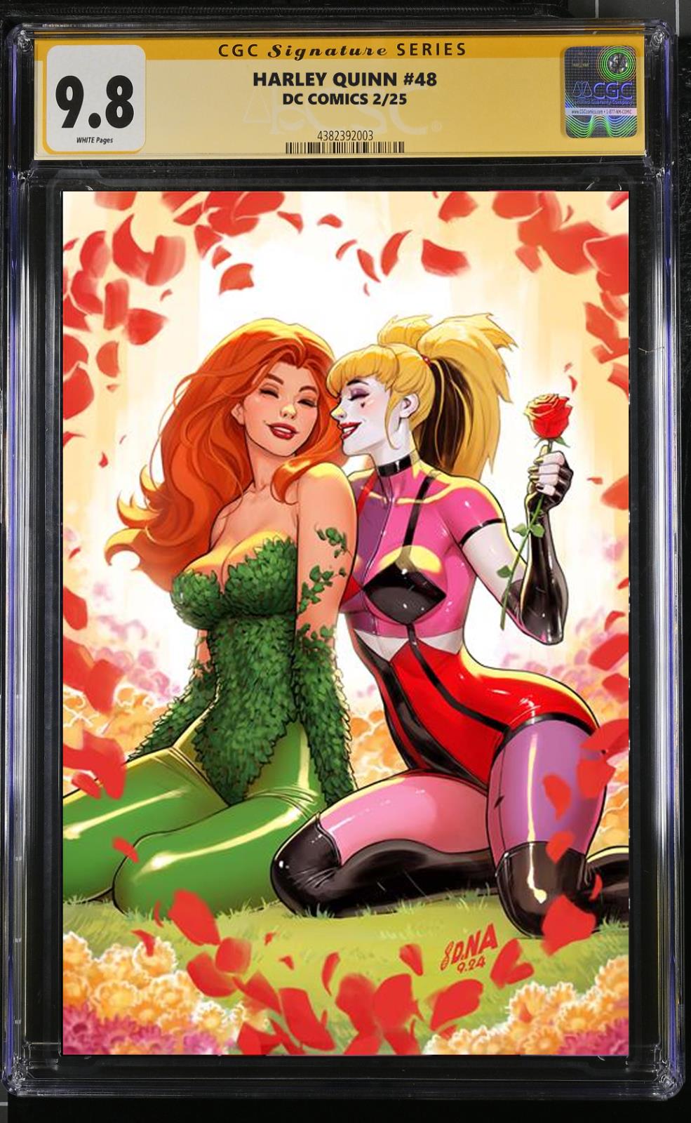 HARLEY QUINN #48 CGC SS 9.8/RAW DAVID NAKAYAMA PRIVATE SIGNING PRESALE 3/25 NM
