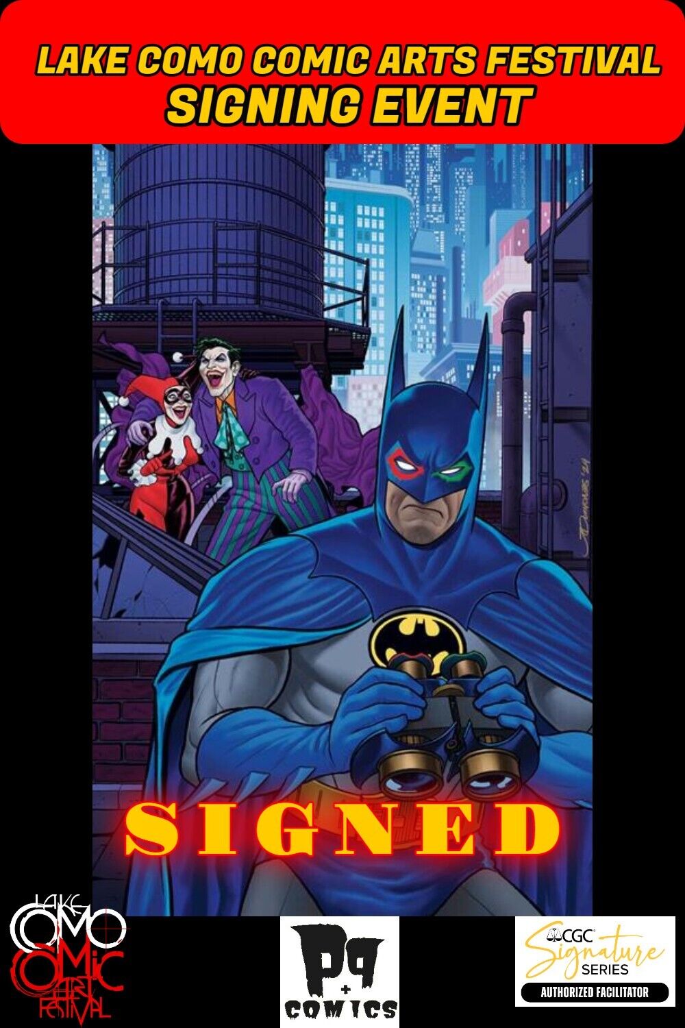 BATMAN #159 DC COMICS 2025 VARIANT RAW W/COA LCCAF JOE QUINONES SIGNED PRESALE