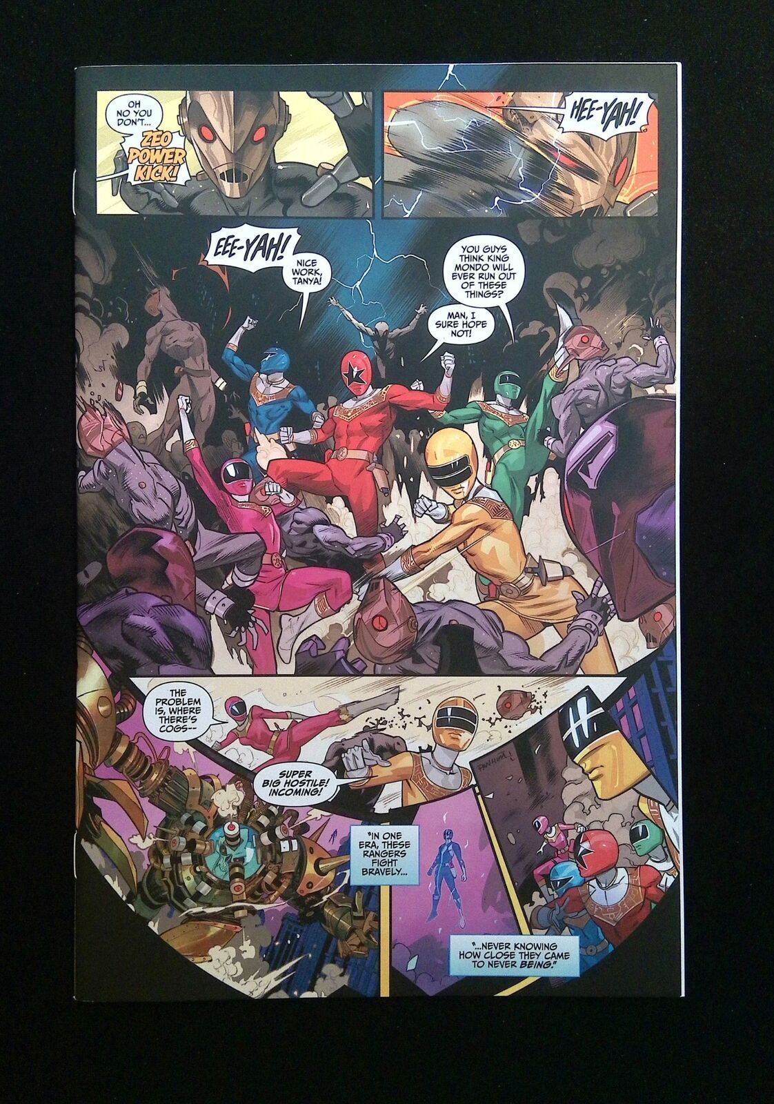 Mighty Morphin Power Rangers #43D Boom Comics 2019 Nm- Mora Variant