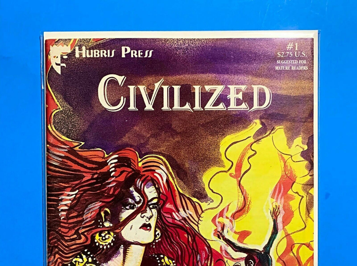 Civilized #1 Hubris Press Comics 1996 Vf/Vf+ Rare