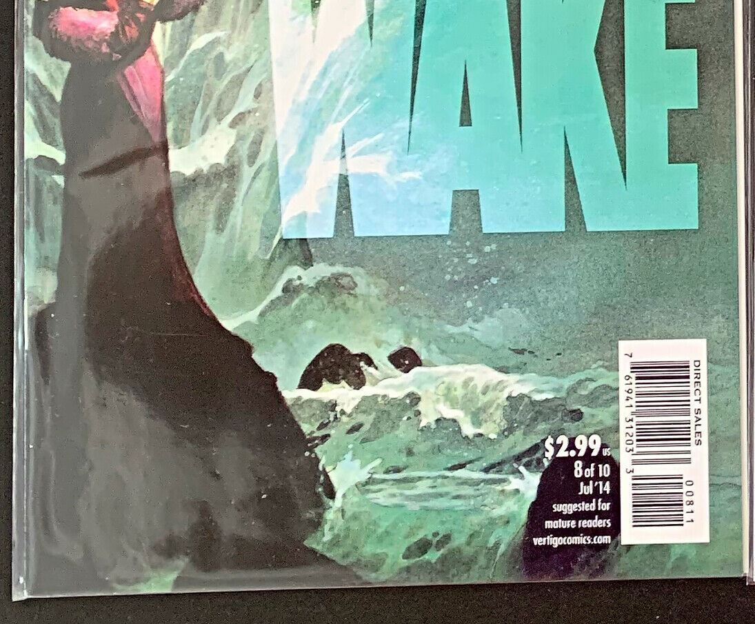 The Wake #8 Vertigo Comics 2014 Nm+