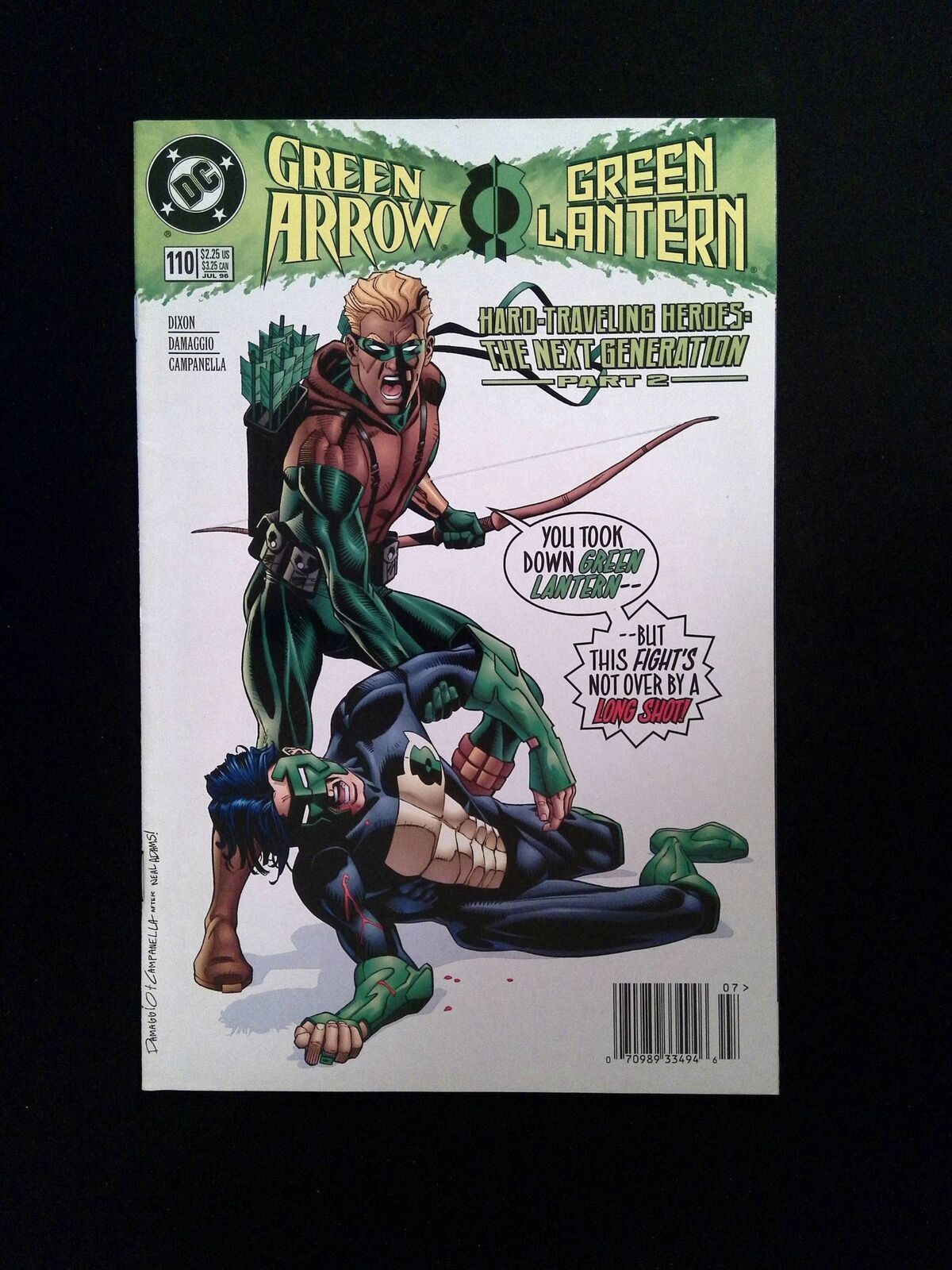 Green Arrow #110 DC Comics 1996 VF+ NEWSSTAND