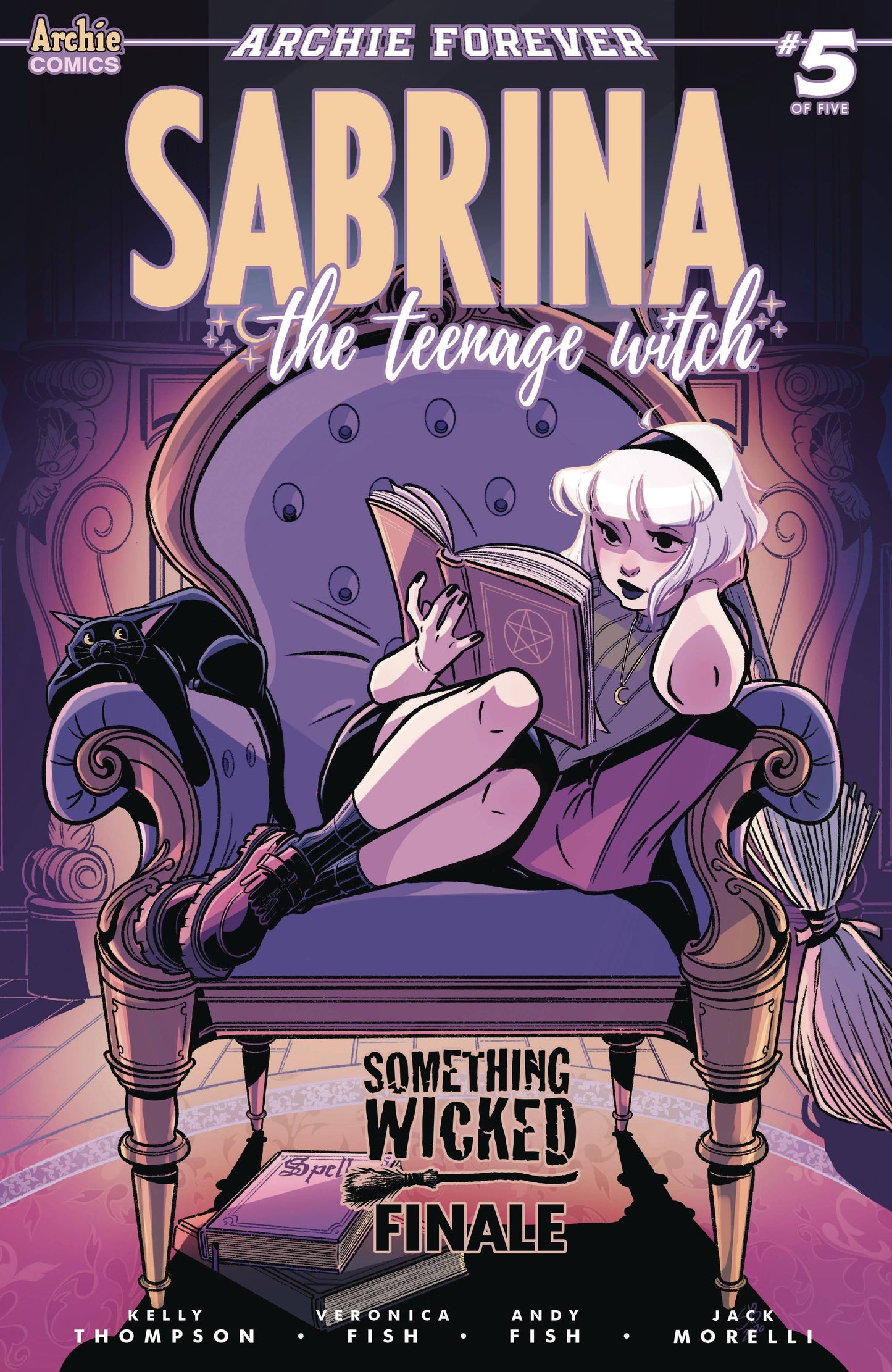 SABRINA SOMETHING WICKED #5 (OF 5) CVR B BOO Signed by Sweeney Boo w/COA