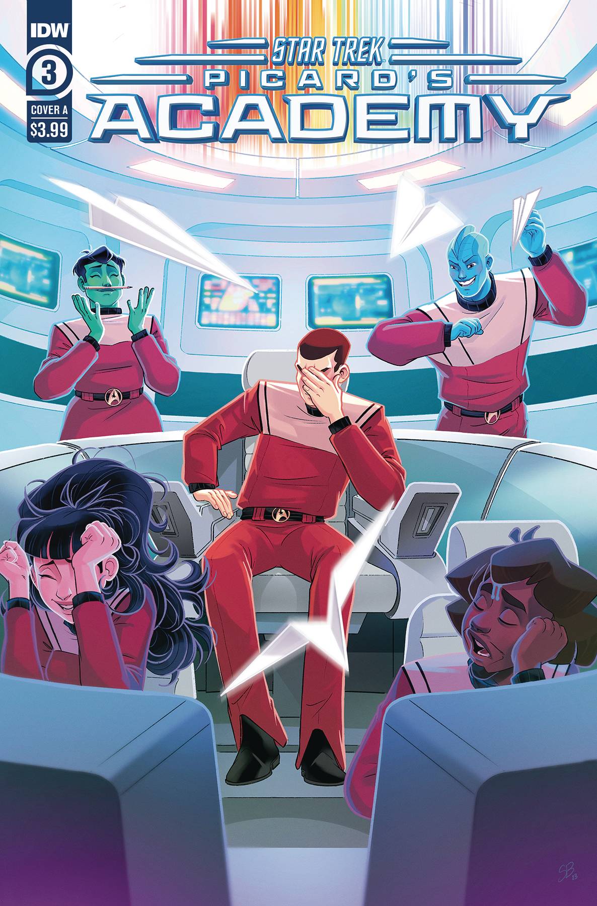 Star Trek: Picard's Academy #3 Cover A (Boo) Signed by Sweeney Boo w/COA