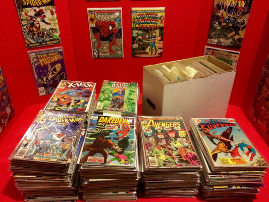Huge Super-Premium Mystery Comic Book Lot Of 20! Gold,Silver,Bronze!15 Dc/Marvel