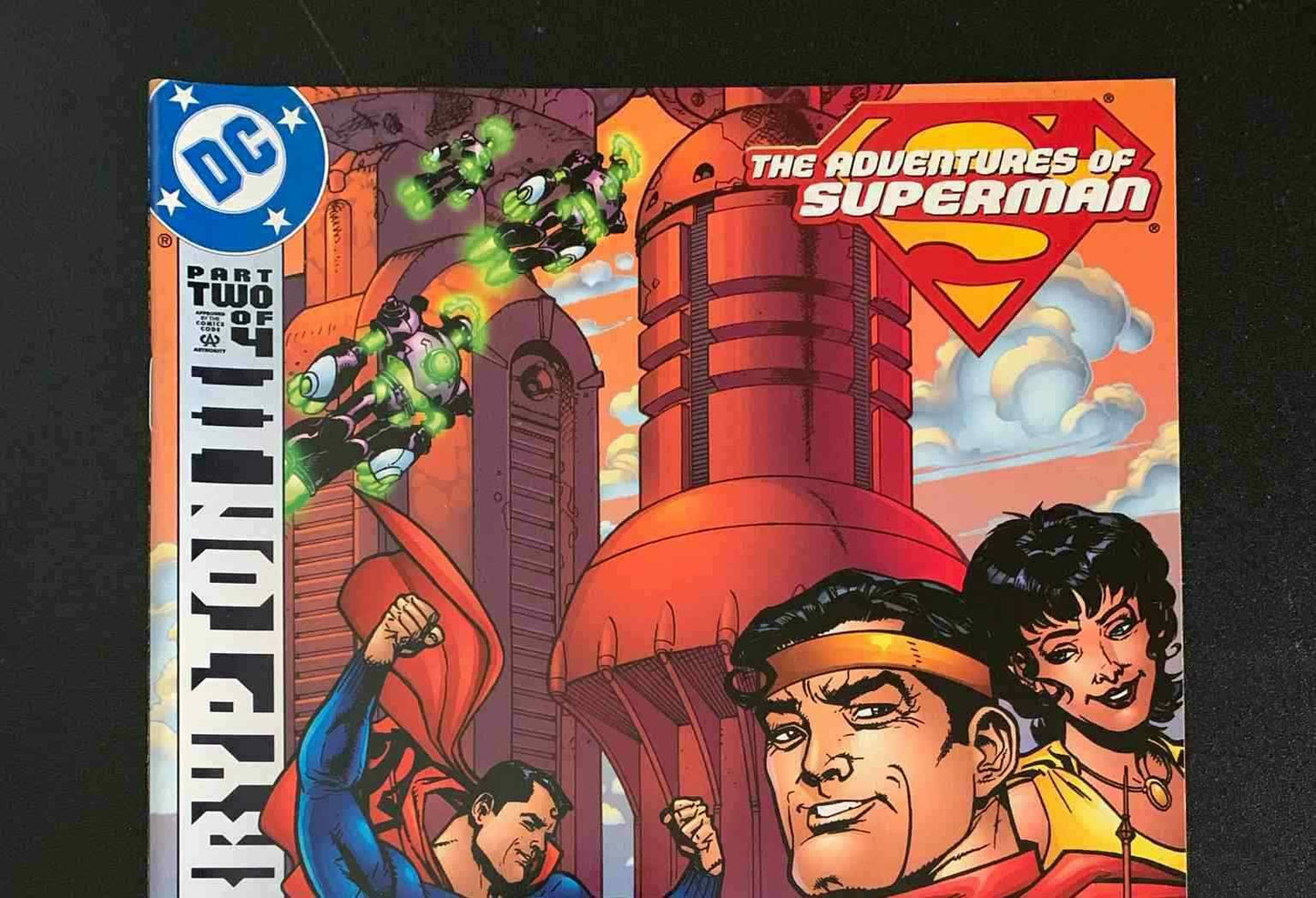 Adventures Of Superman #606 Dc Comics 2002 Vf/Nm Newsstand