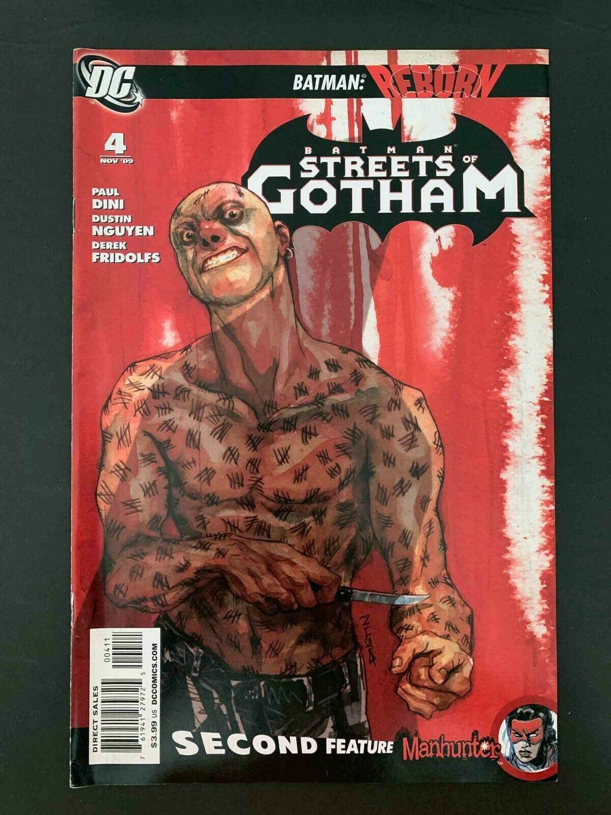 Batman Streets Of Gotham #4 Dc Comics 2009 Vf+