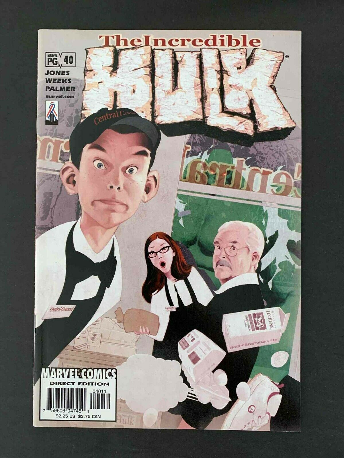 Incredible Hulk #40 (2Nd Series) Marvel Comics 2002 Vf/Nm