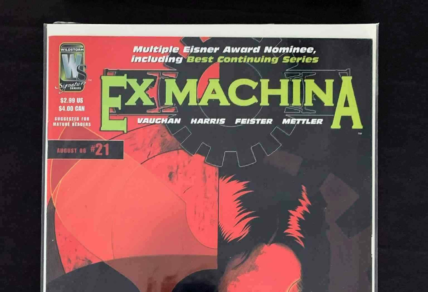 Ex Machina #21 Dc/Wildstorm Comics 2006 Vf/Nm