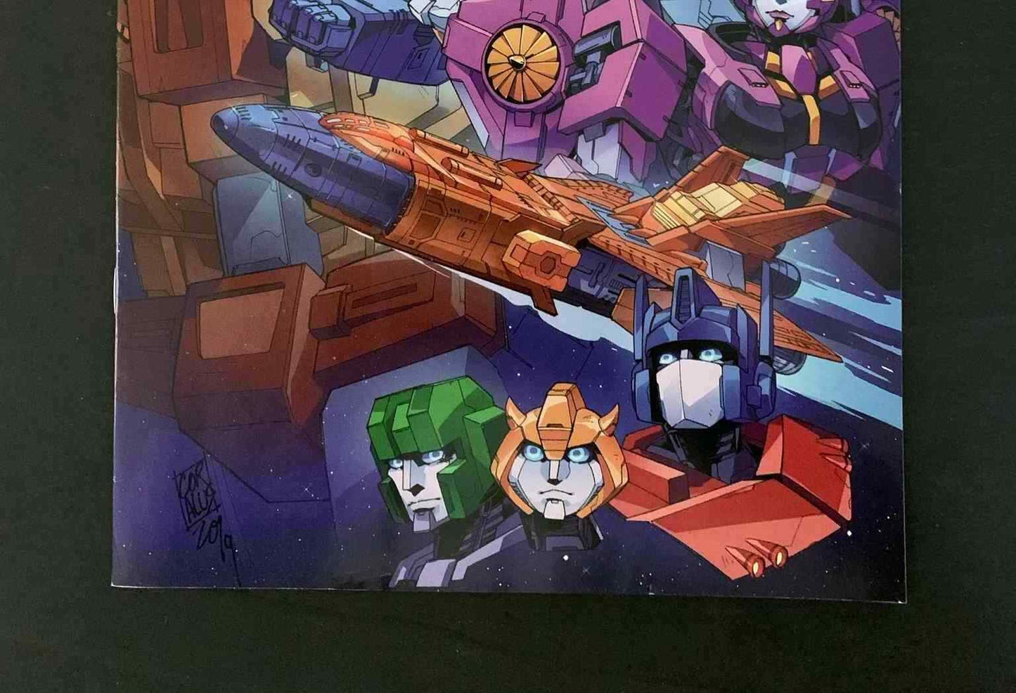 Transformers #9A Idw Comics 2019 Vf+