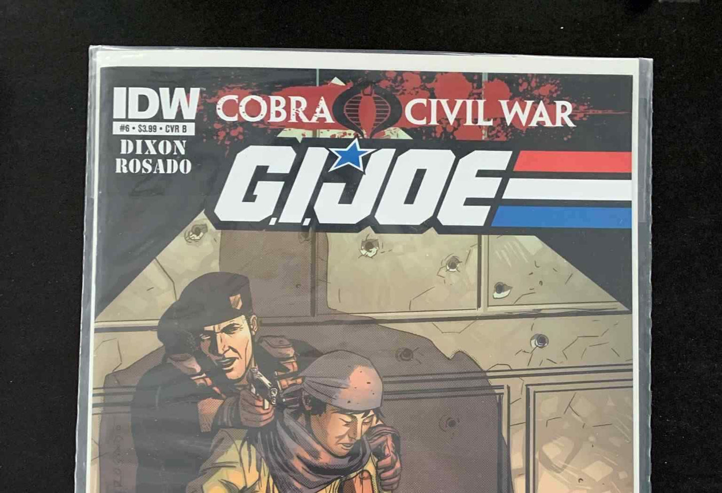 Gi Joe #6B (Volume 2) Idw Comics 2011 Vf/Nm Rosado Variant Cover