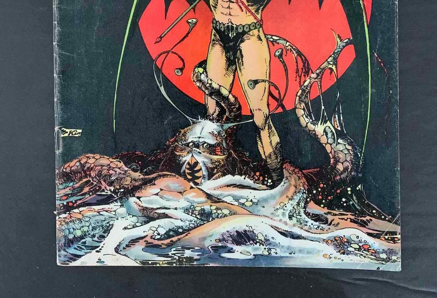 Ghost Manor #21 Charlton Comics 1974 Vg A Piece Cut - Last Page