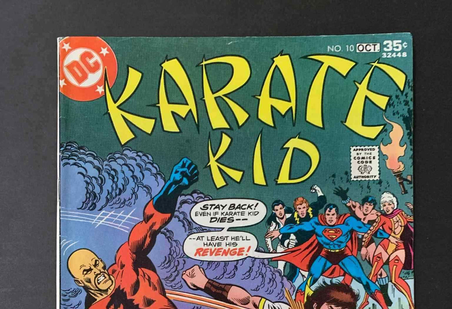 Karate Kid #10 Dc Comics 1977 Fn/Vf Newsstand