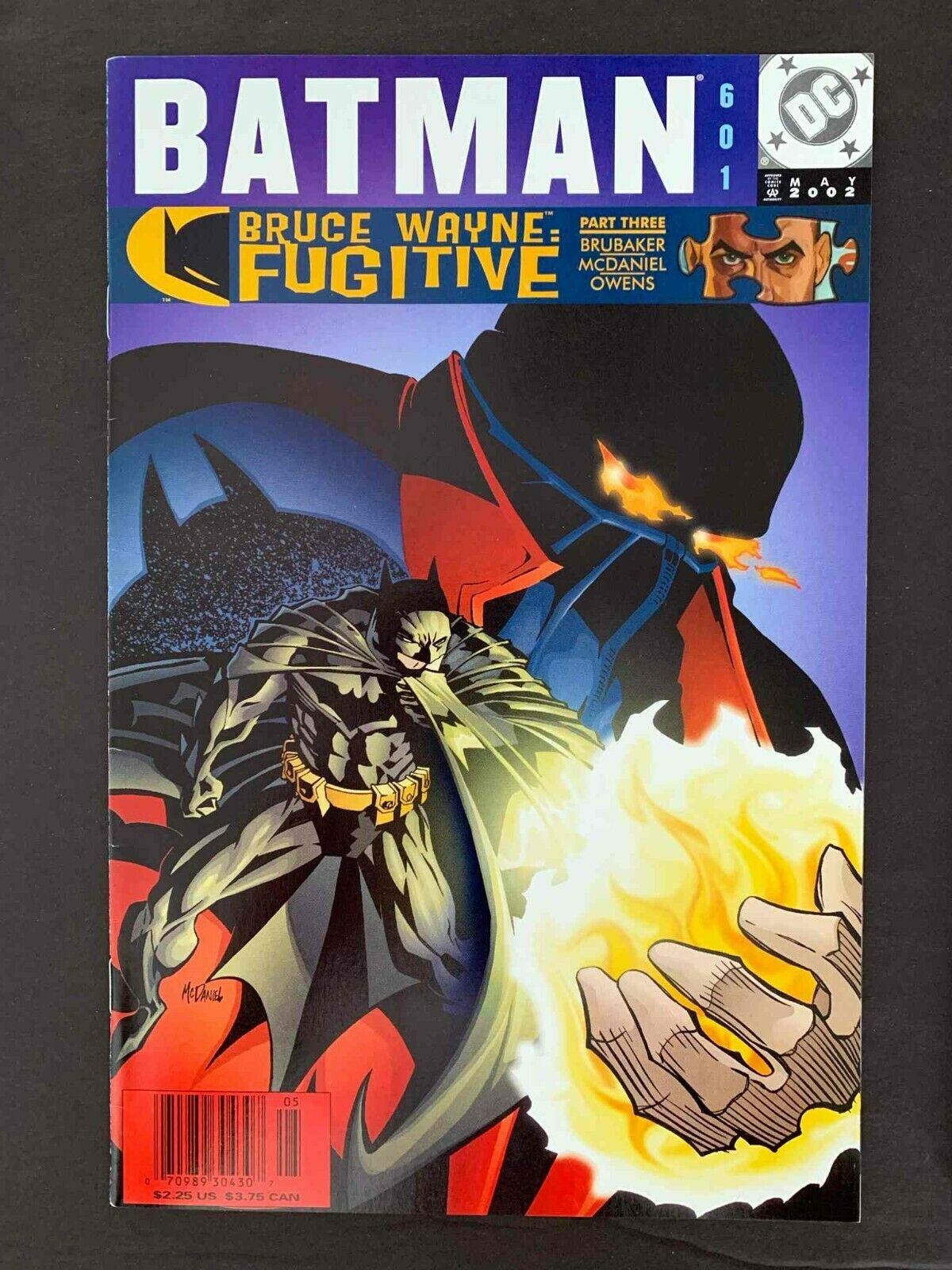 Batman #601 Dc Comics 2002 Vf Newsstand