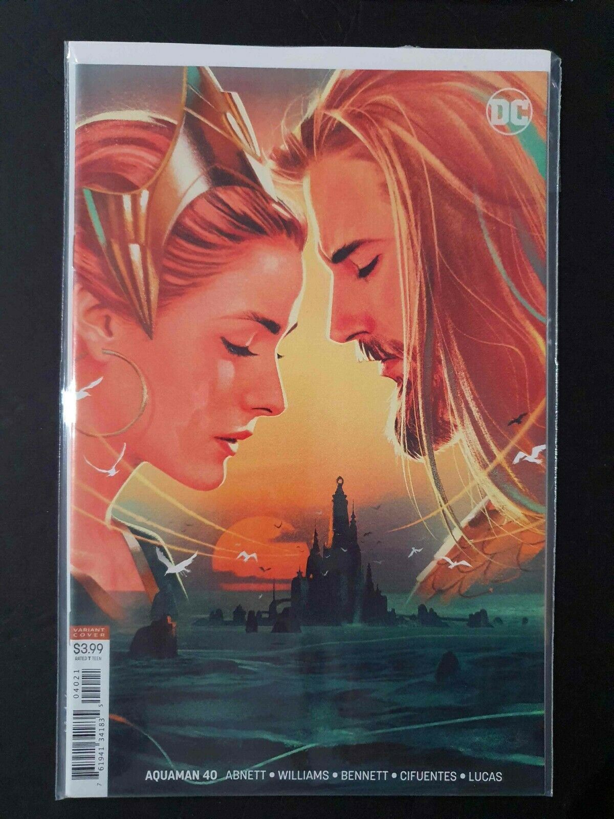 Aquaman #40B (6Th Series) Dc Comics 2018 Nm Middleton Variant Cover