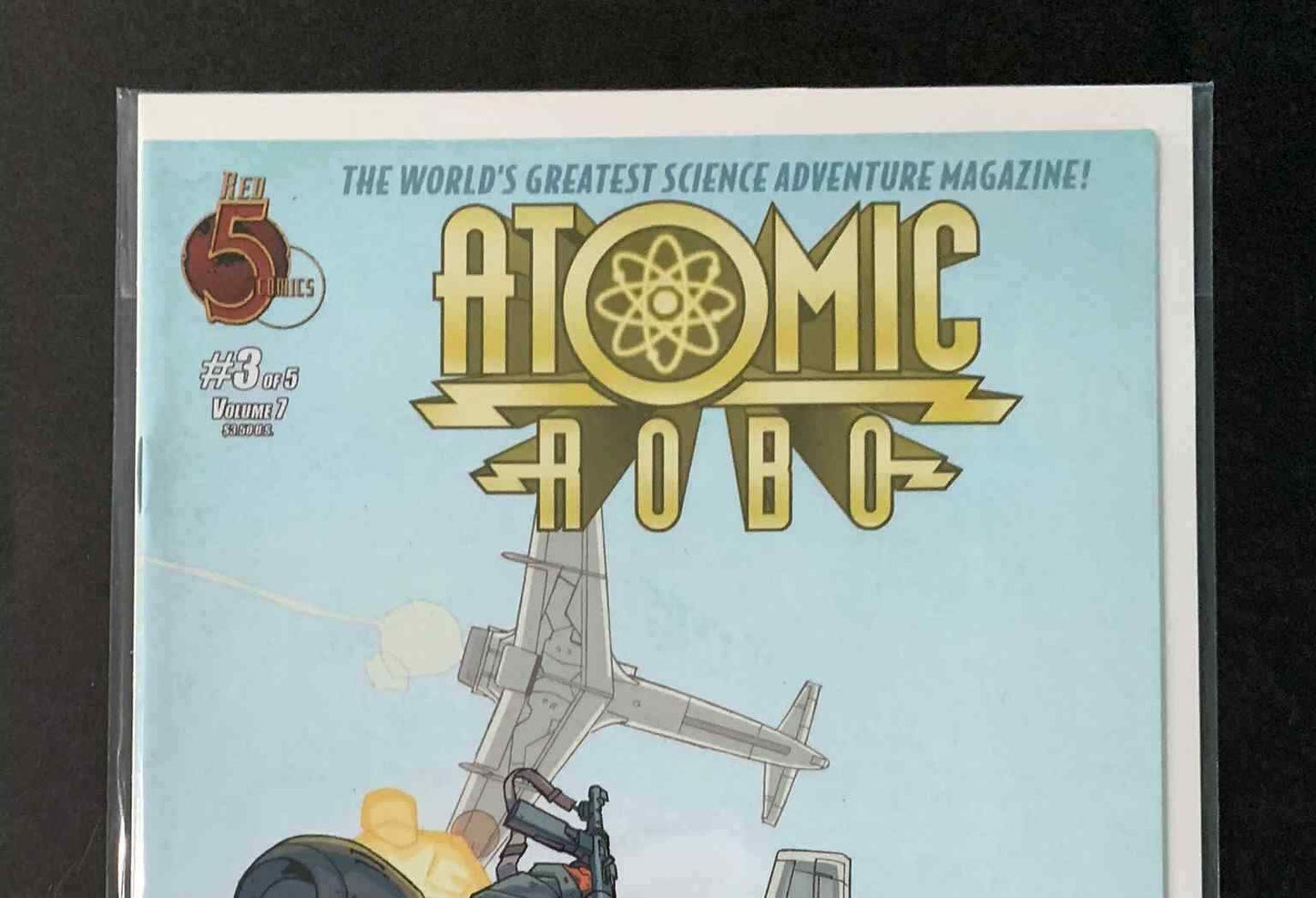 Atomic Robo Flying She Devils Of The Pacific #3 Red Five Comics Comics 2012 Vf