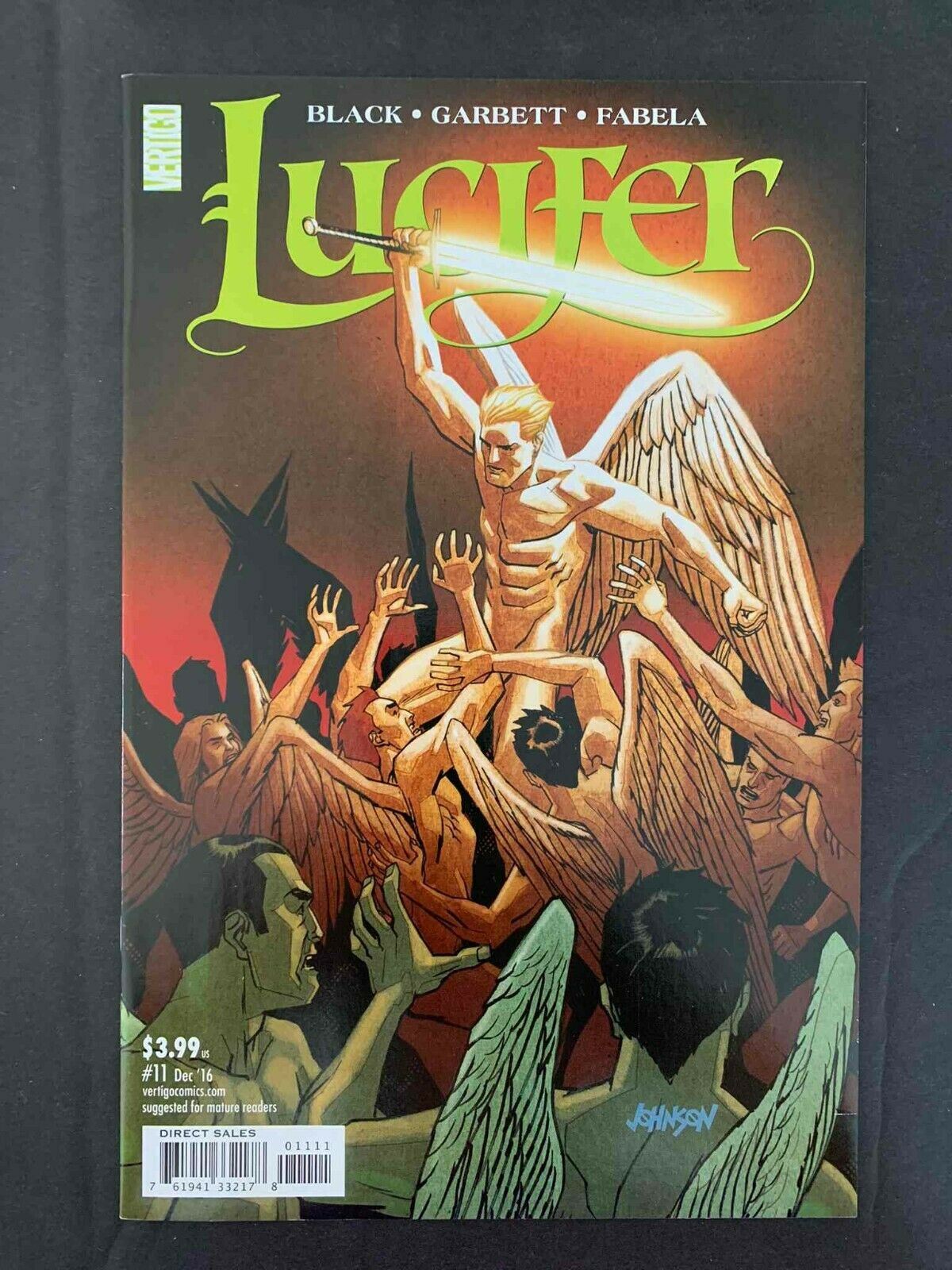 Lucifer #11 Dc Comics 2016 Vf/Nm