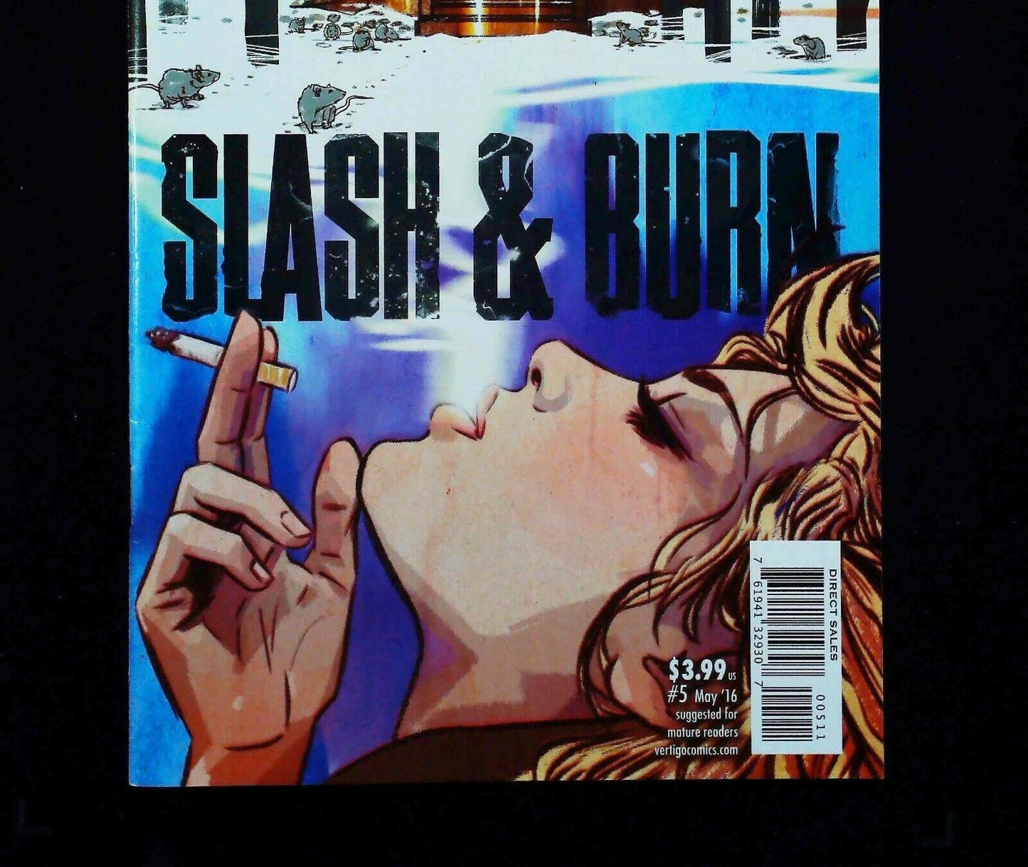 Slash And Burn #5 Dc/Vertigo Comics 2016 Vf+