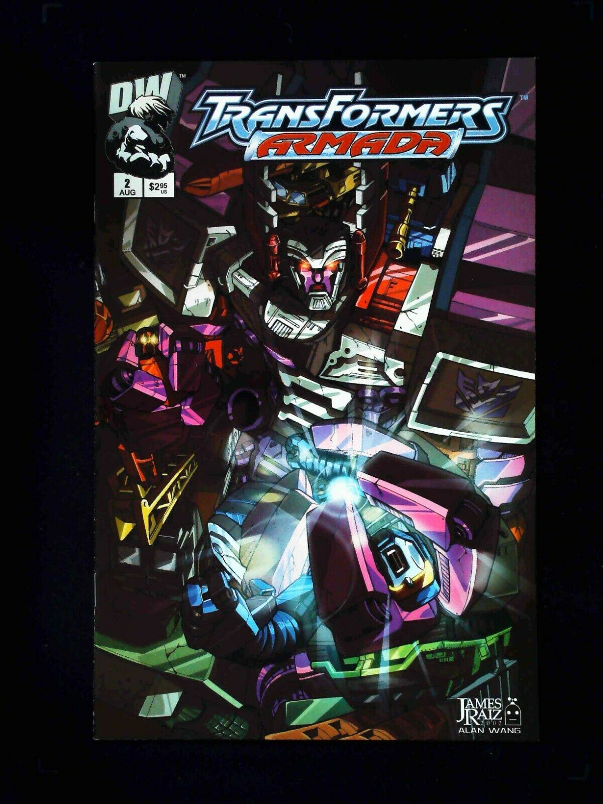 Transformers Armada #2 Energon Dw Comics 2002 Nm-