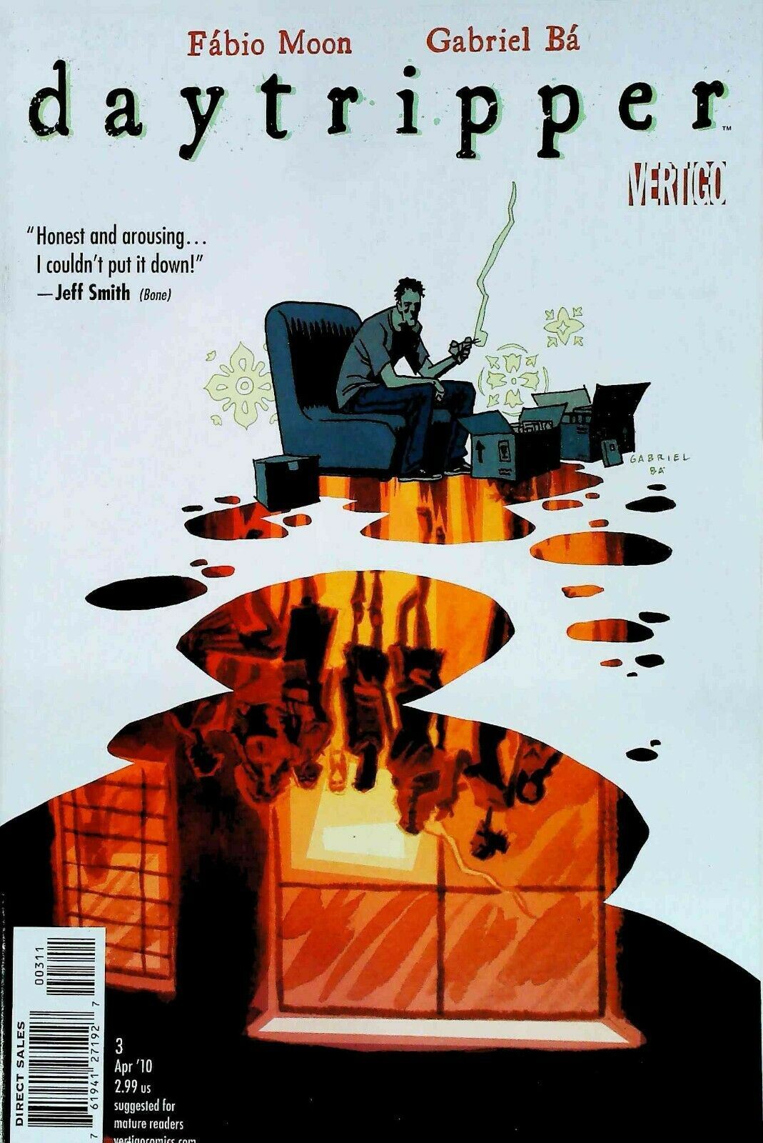 Daytripper #3 Dc/Vertigo Comics 2010 Vf/Nm