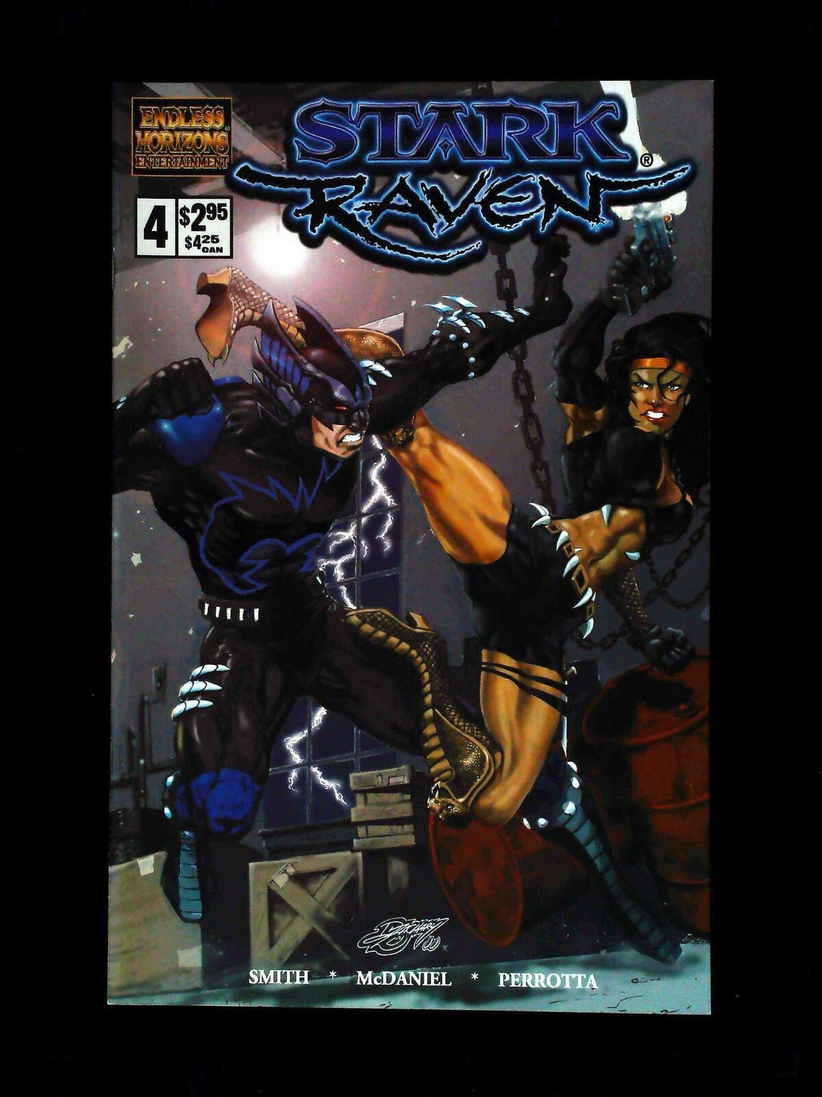 Stark Raven #4 Hardline Comics 2001 Nm-