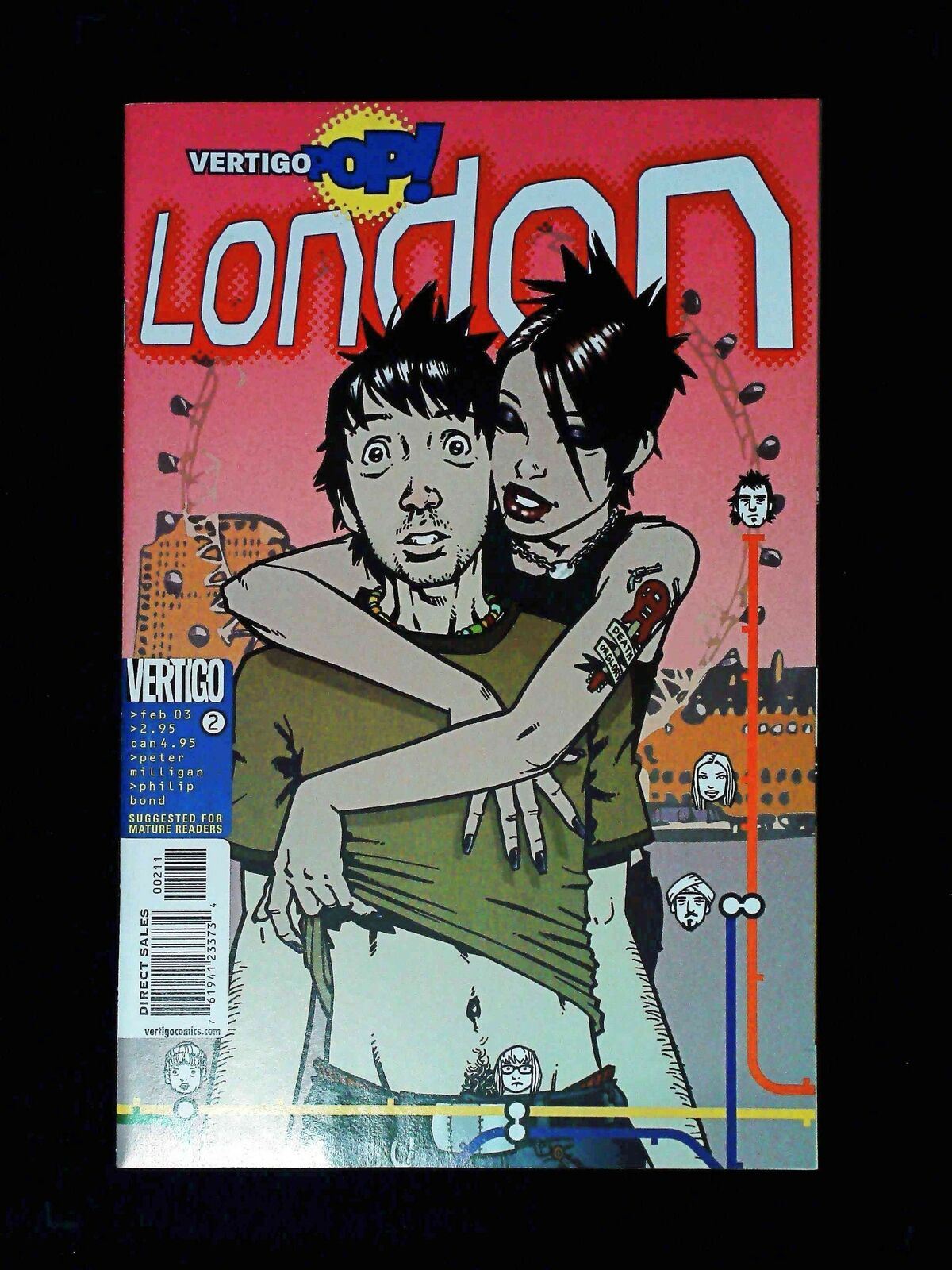 Vertigo Pop! London #2 Dc/Vertigo Comics 2003 Vf/Nm