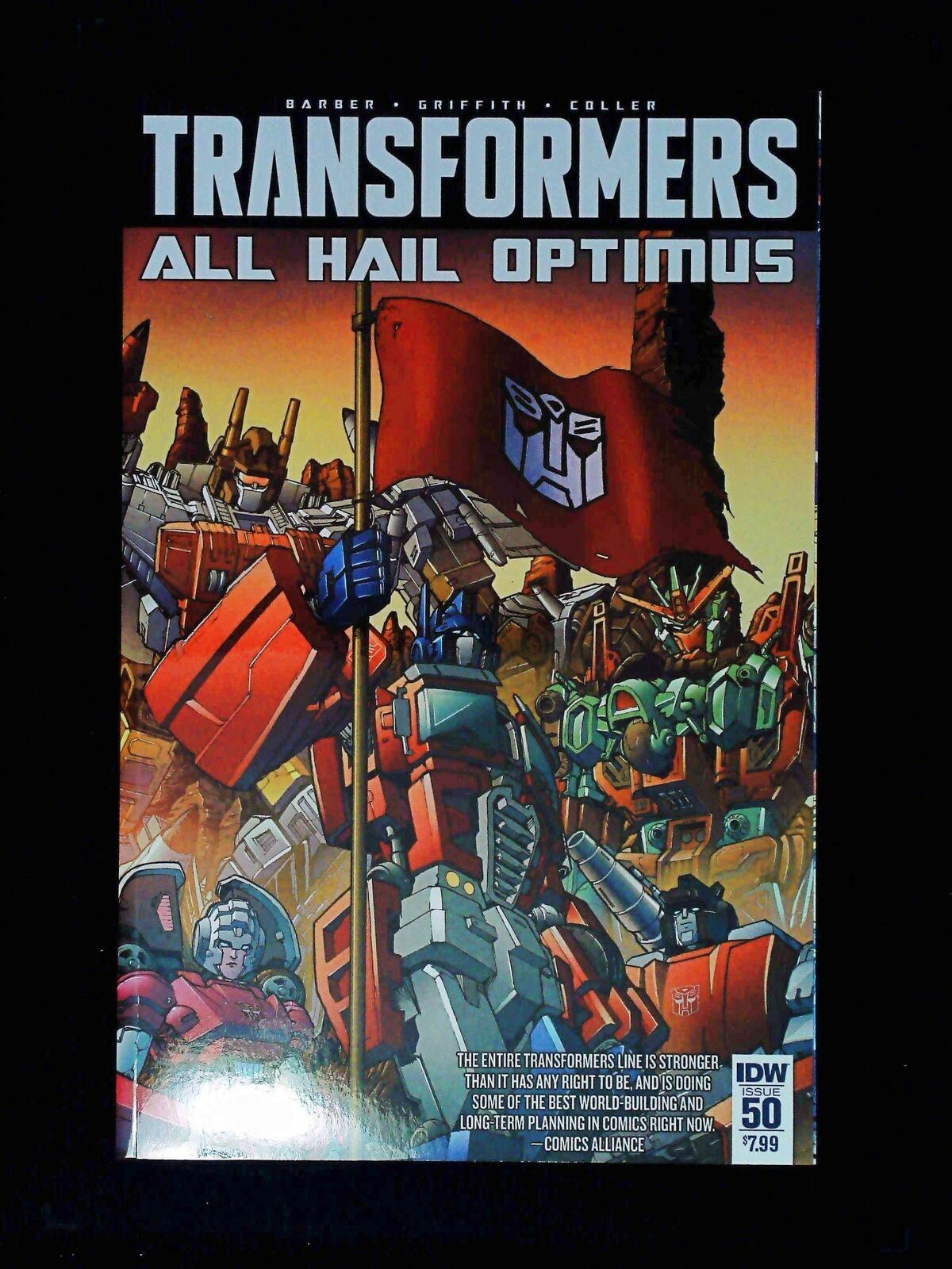 Tranformers Robot In Disguise #50 Idw Comics 2016 Nm