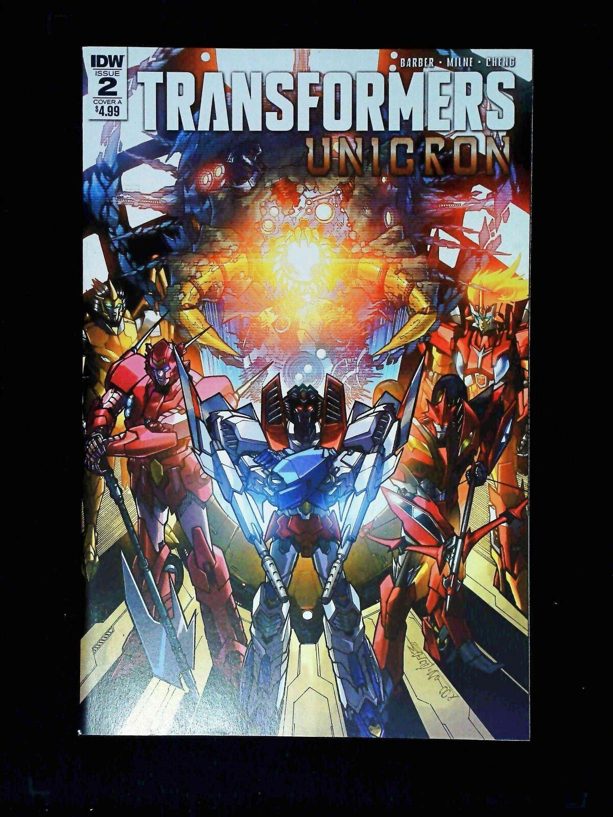 Transformers Unicron #2 Idw Comics 2008 Nm-