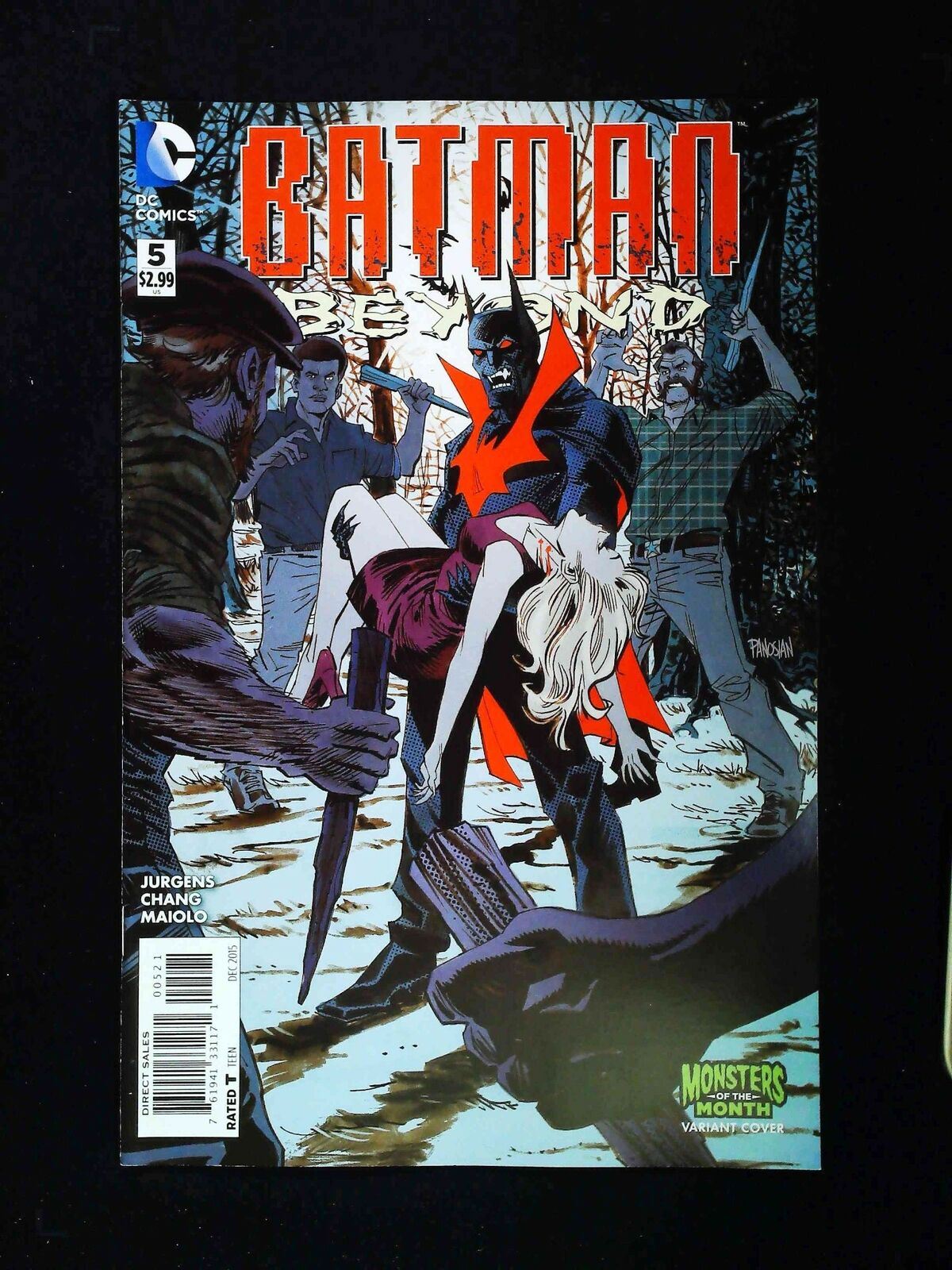 Batman Beyond #5B (5Th Series) Dc Comics 2015 Vf+ Variant Cover