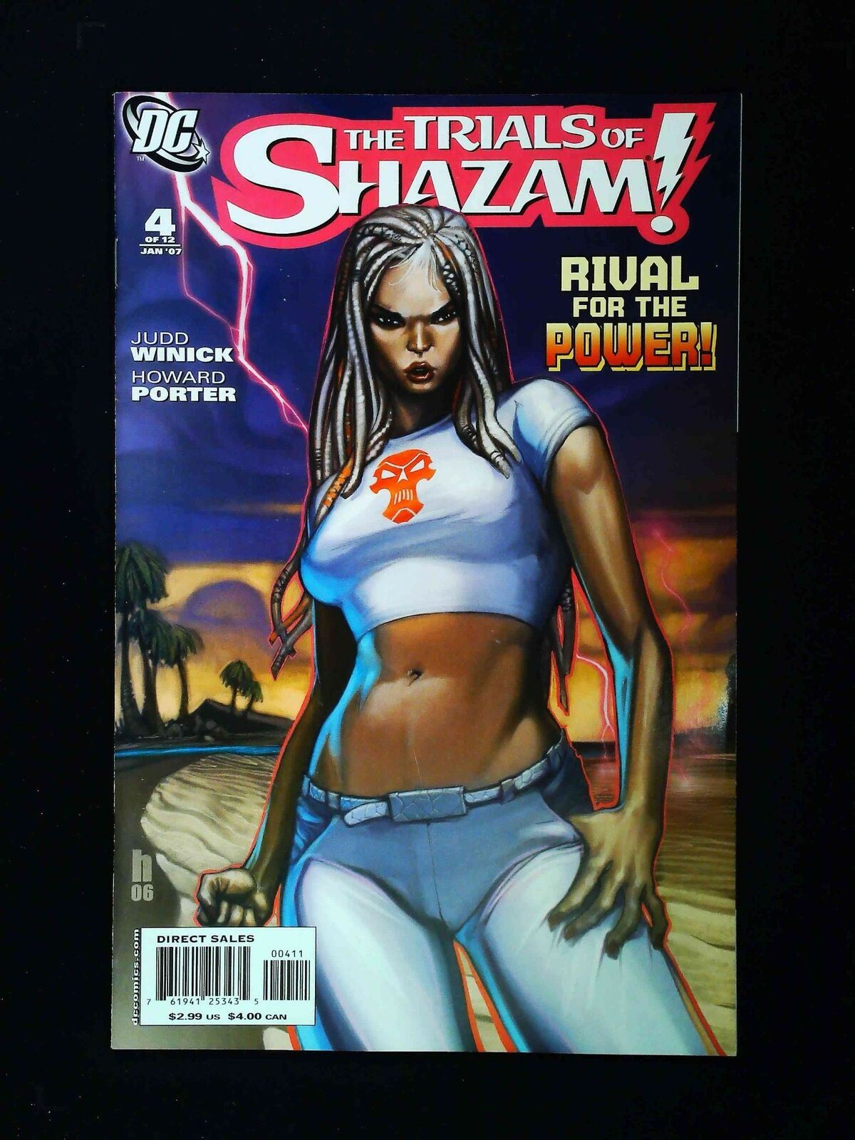 Trial Of Shazam #4 Dc Comics 2007 Vf+
