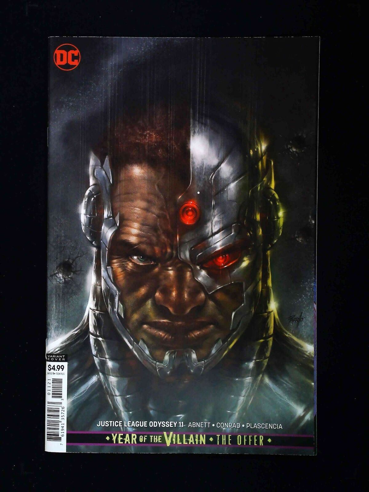 Justice League Odissey #11B Dc Comics 2019 Vf/Nm Parrillo Variant