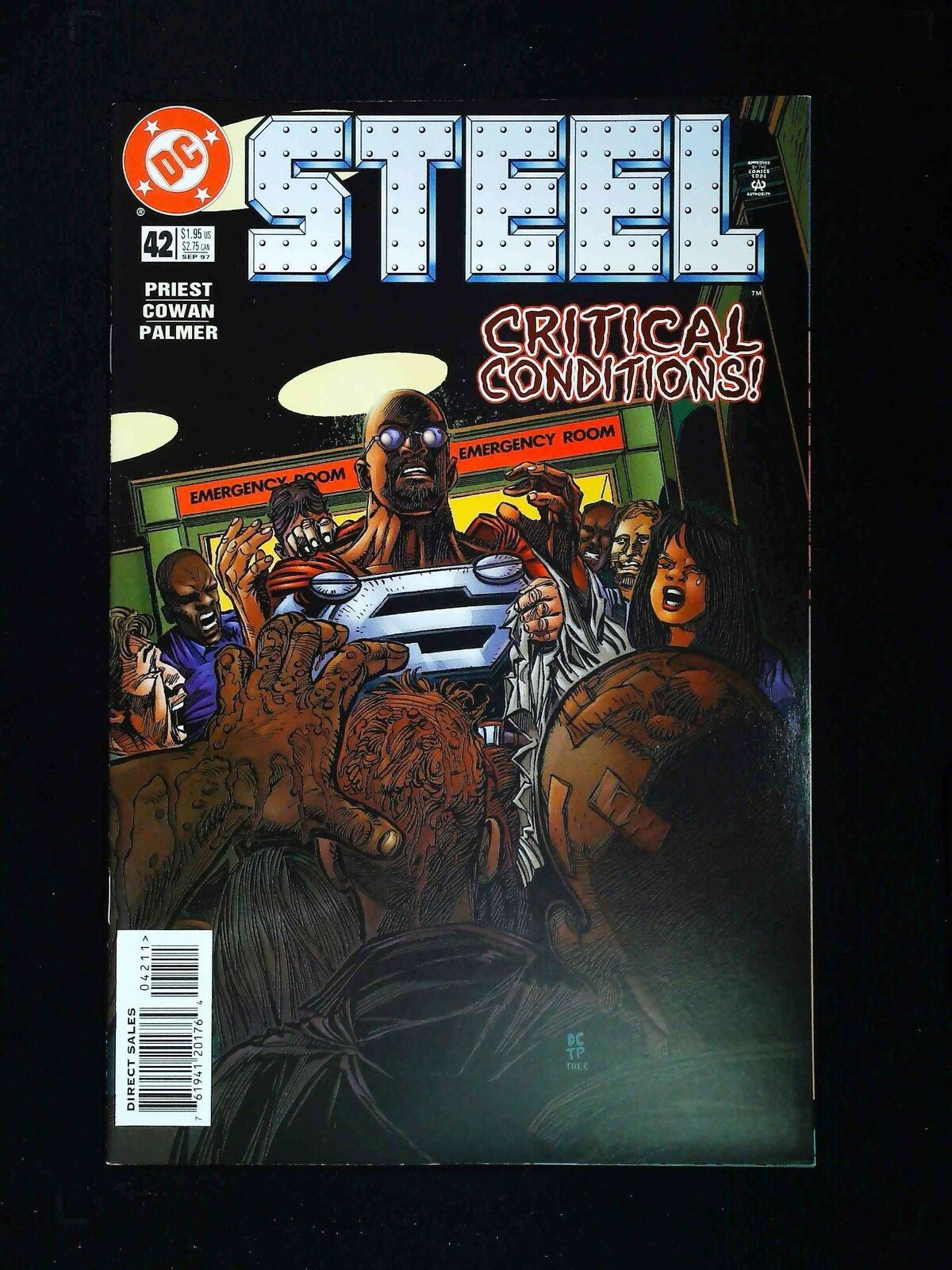 Steel #42 Dc Comics 1997 Vf/Nm