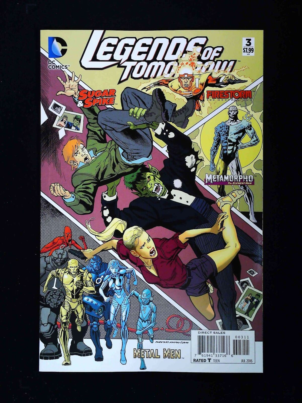 Legends Of Tomorrow #3 Dc Comics 2016 Nm