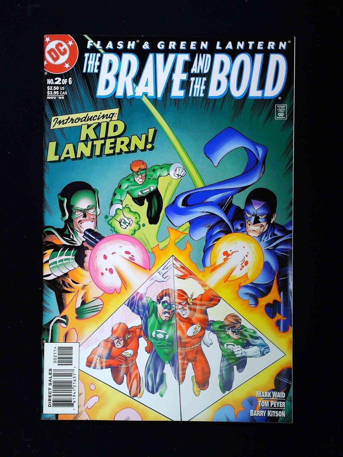 Flash And Green Lantern Brave And The Bold #2 Dc Comics 1999 Vf+