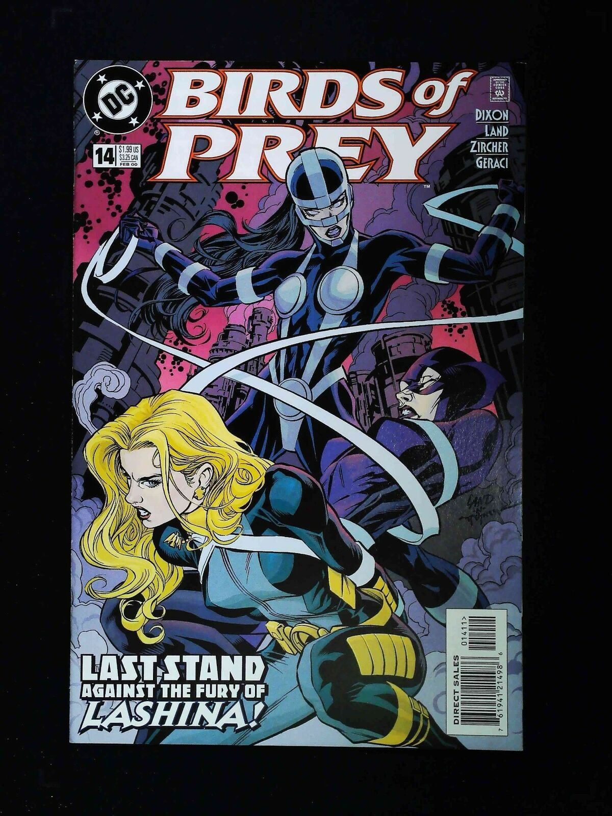 Birds Of Prey #14 Dc Comics 2000 Nm-