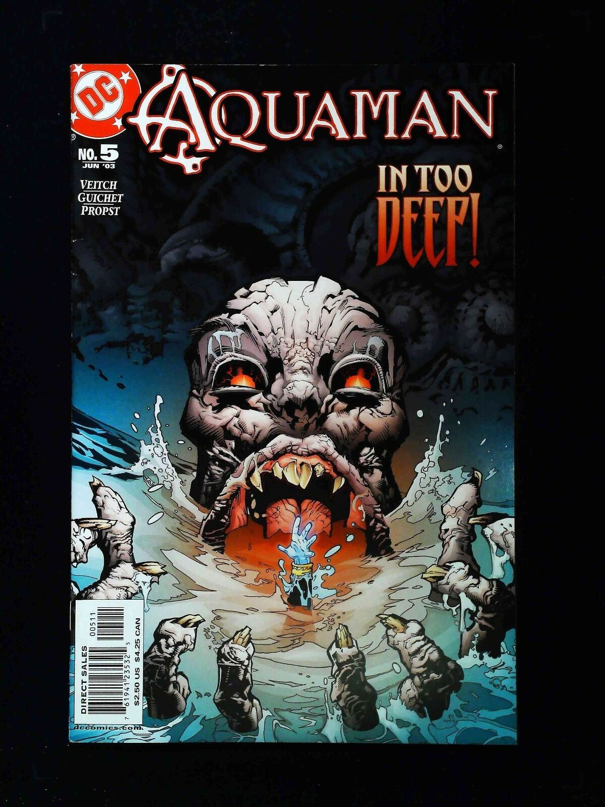 Aquaman #5 (4Th Series) Dc Comics 2003 Vf+