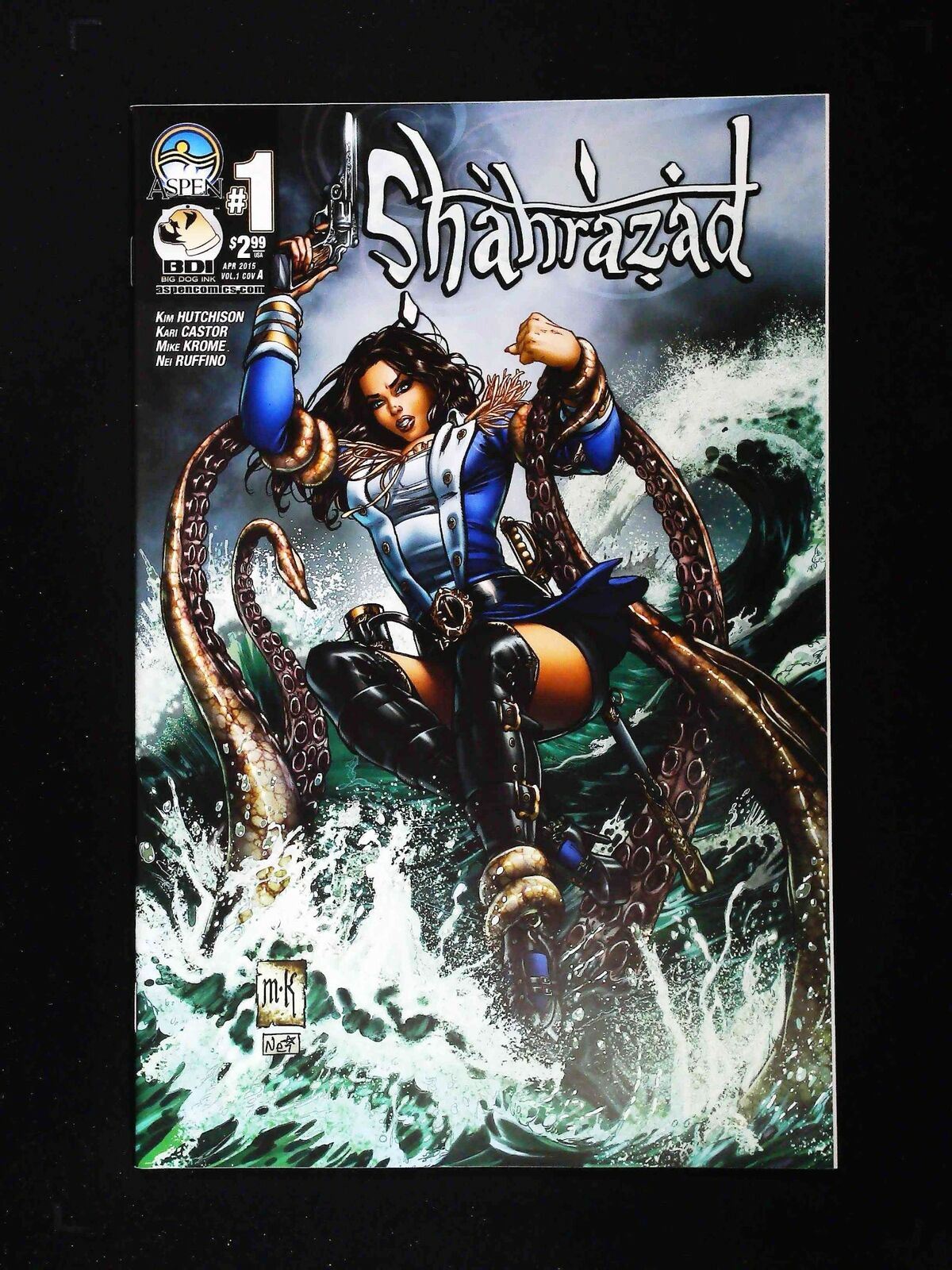Shahrazad #1 Aspen Comics 2015 Nm-