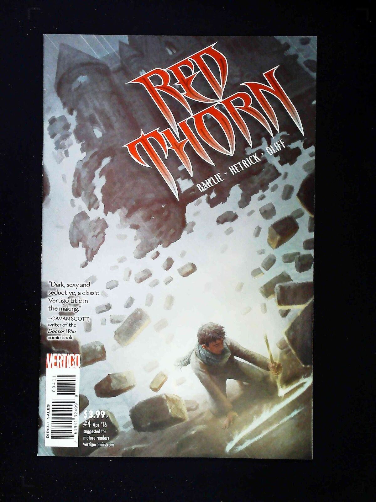 Red Thorn #4 Dc/Vertigo Comics 2016 Vf+
