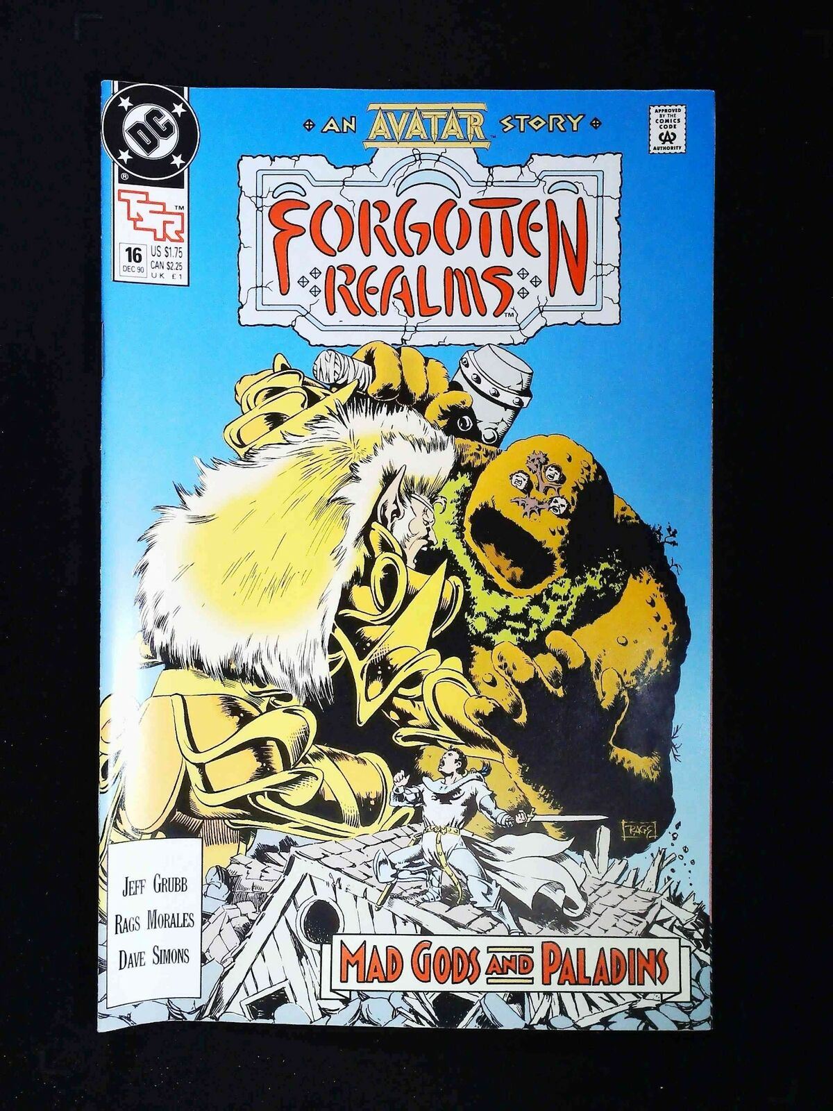Forgotten Realms #16 Dc Comics 1990 Vf