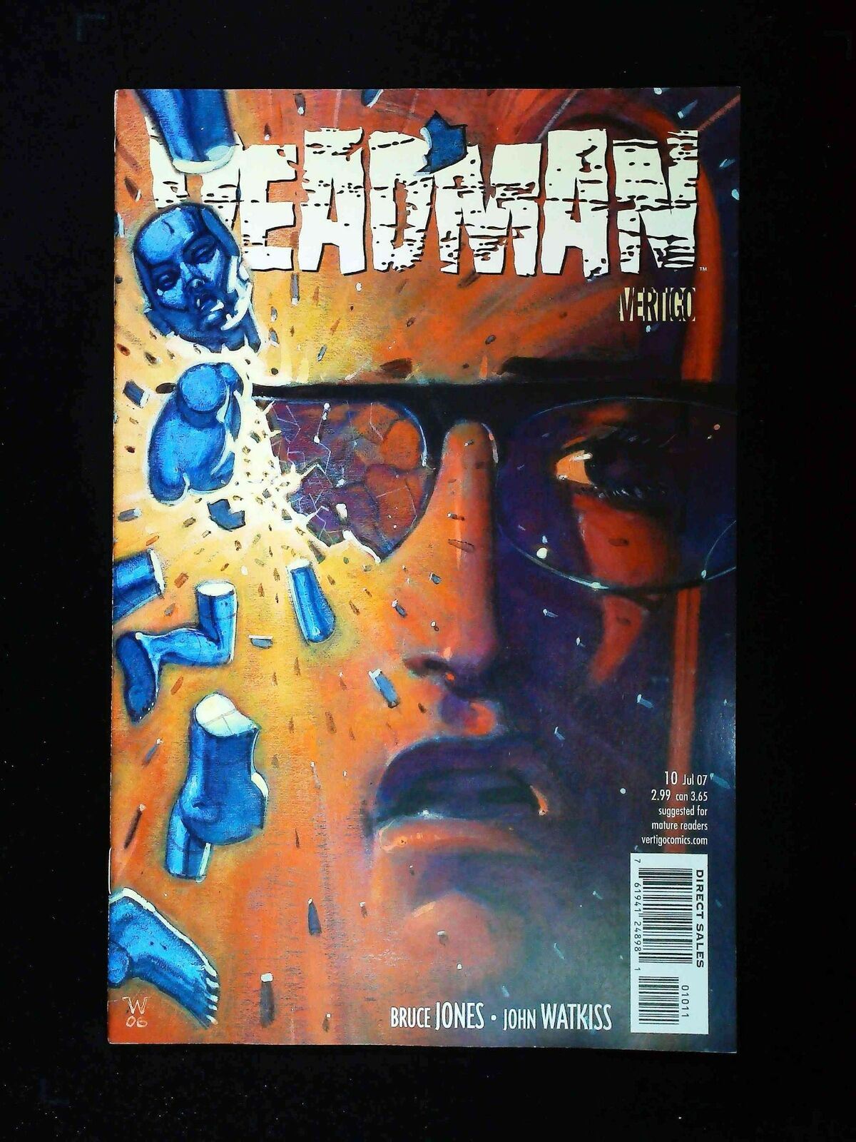 Deadman #10 Dc/Vertigo Comics 2007 Vf/Nm