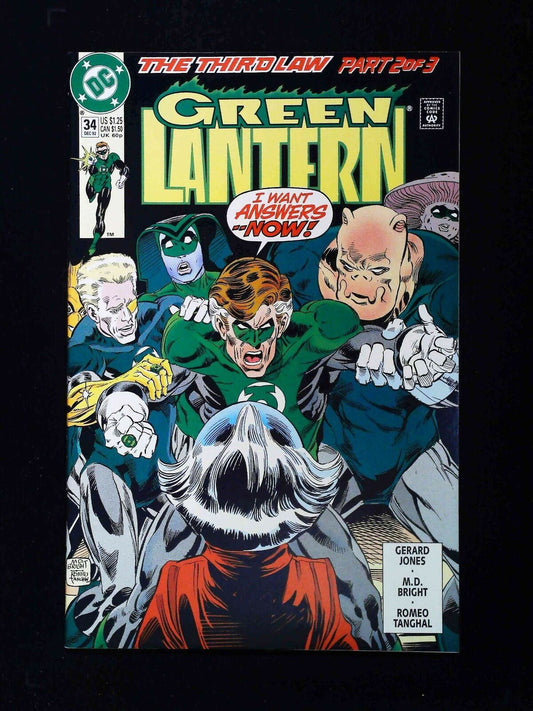 Green Lantern #34  Dc Comics 1993 Vf/Nm