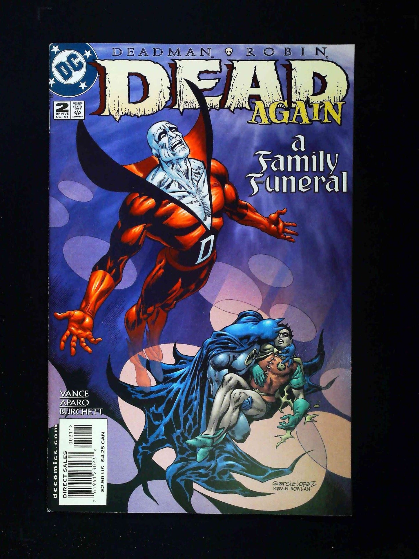 Deadman Dead Again #2 Dc Comics 2001 Vf+