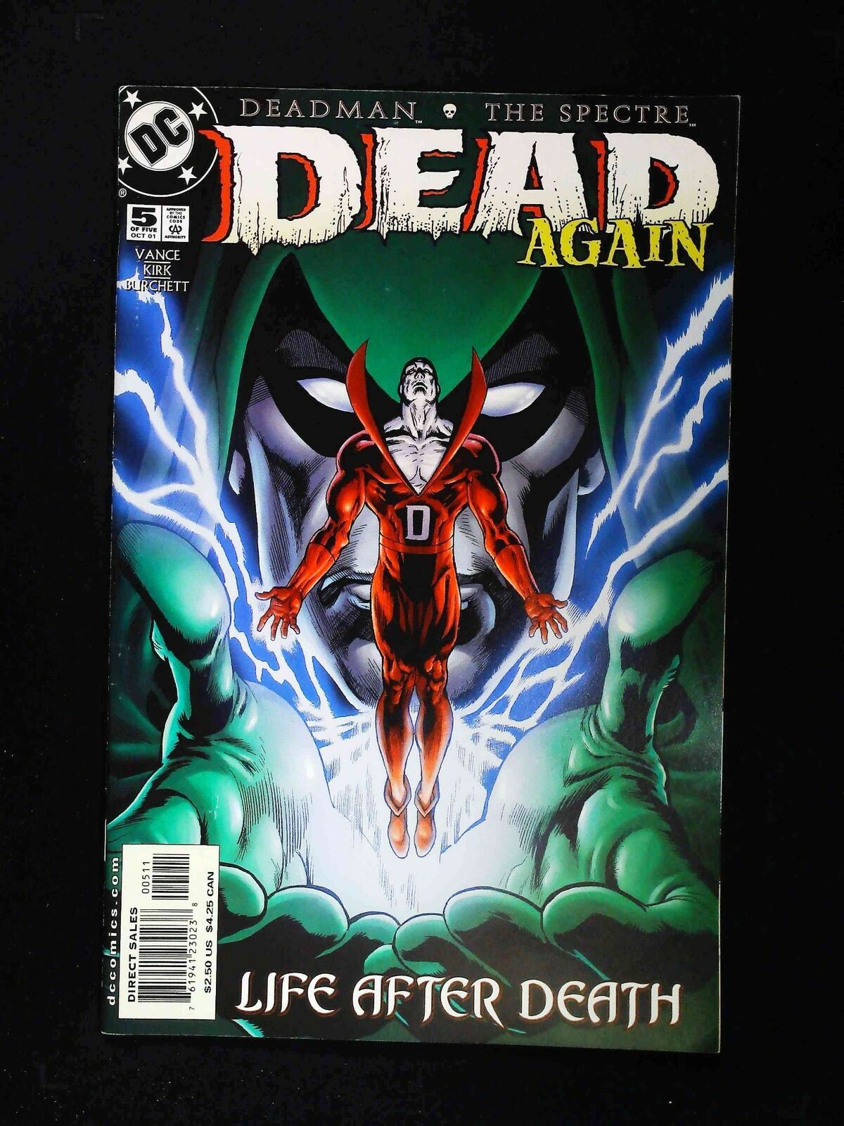 Deadman Dead Again #5 Dc Comics 2001 Vf+